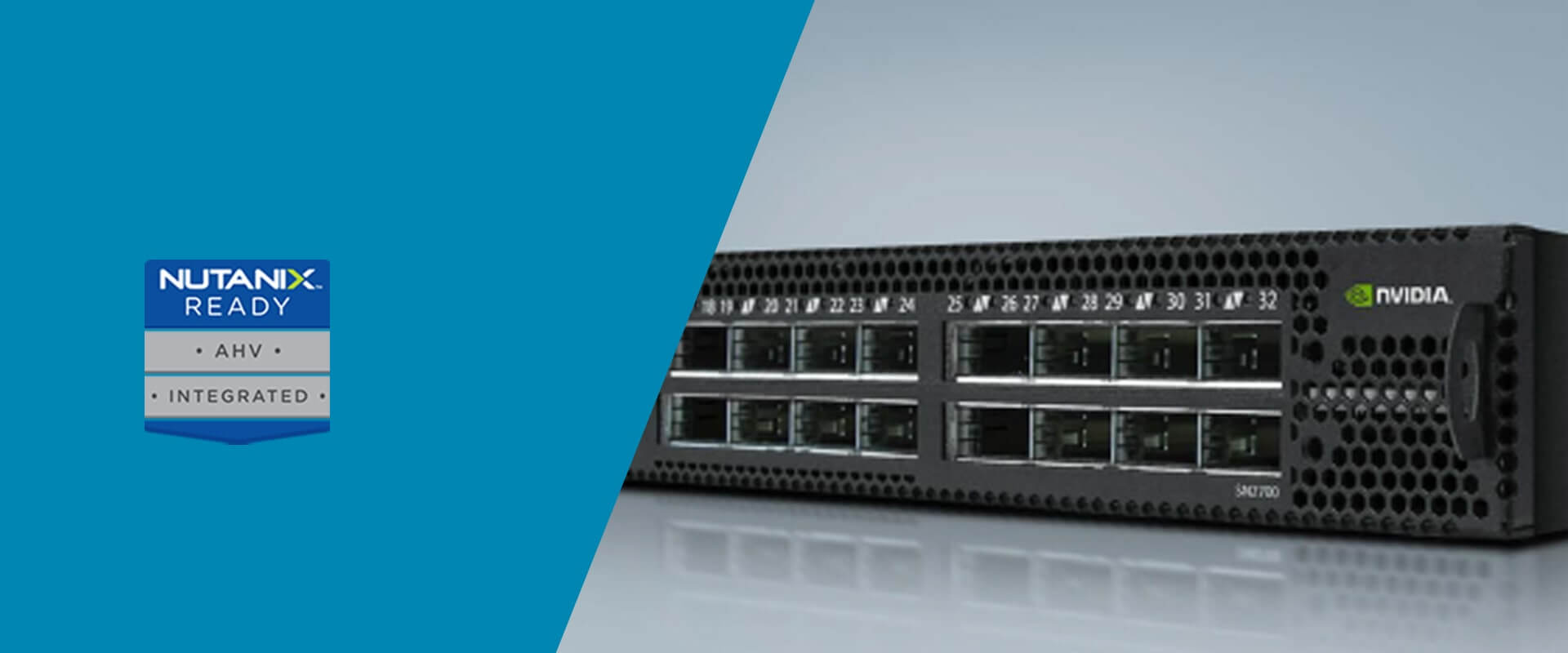 Unified enterprise cloud experience with Nutanix HCI and NVIDIA Networking